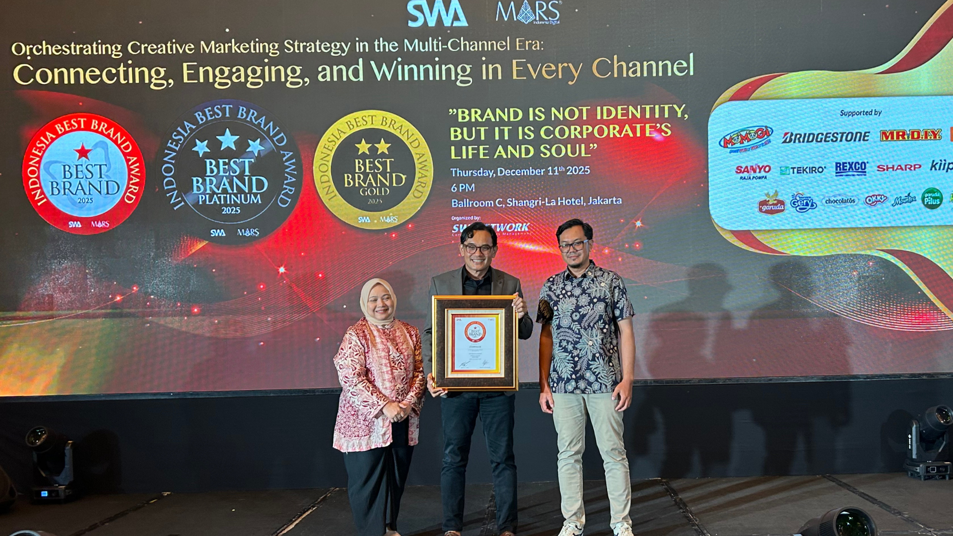 Mengukuhkan Posisinya Sebagai Market Leader, Etawalin kembali meraih Penghargaan Indonesia Best Brand Award 2025