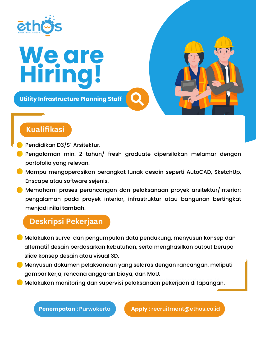 Utility Infrastructure Planning Staff