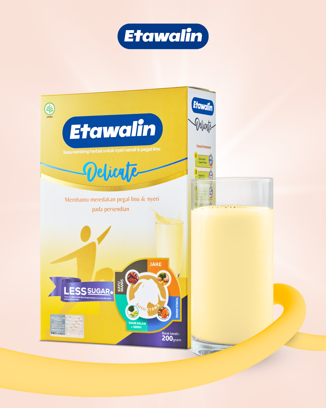 Etawalin Less Sugar Delicate