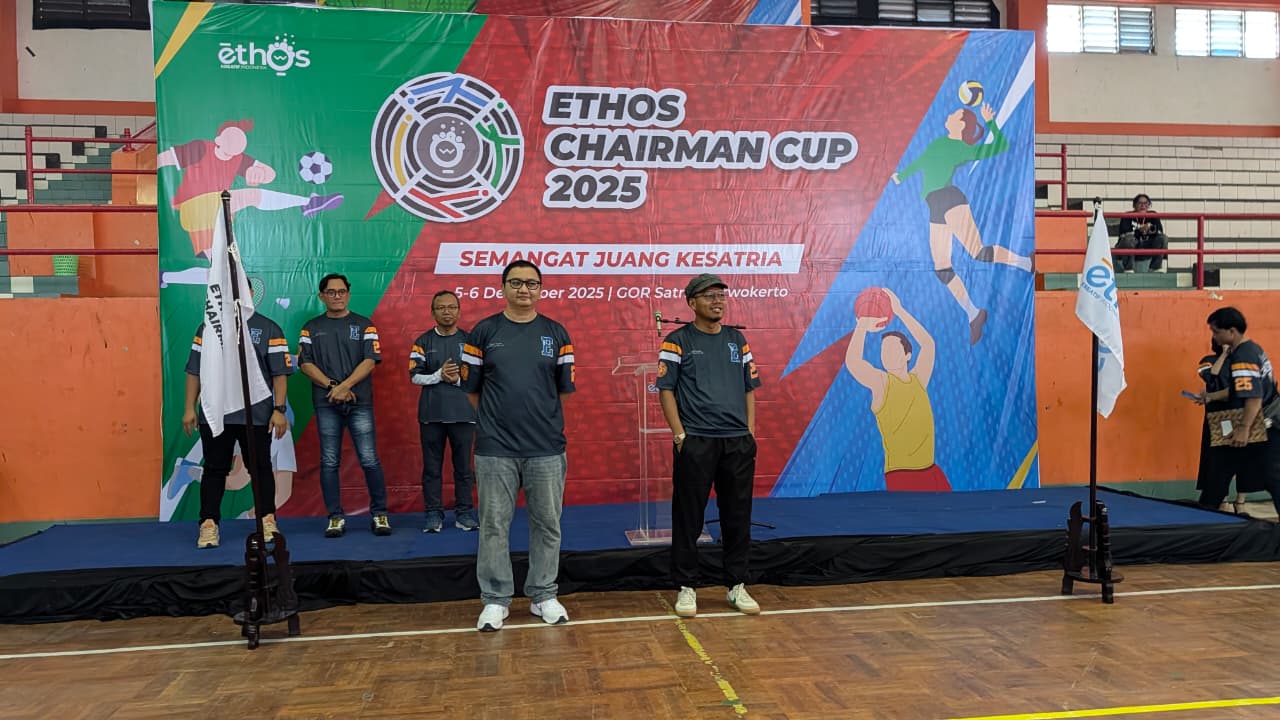 Ethos Chairman Cup 2025: Lawan Burnout Lewat Sportivitas & Semangat Sehat Ratusan Karyawan
